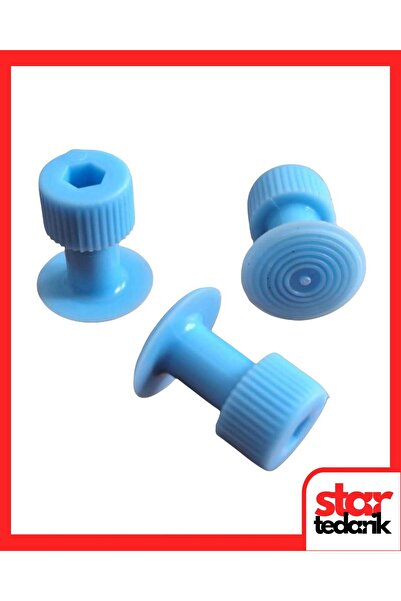 STAR PDR Boyasız Göçük Düzeltme Plastiği Bombeli 16mm Mavi 10'lu Set