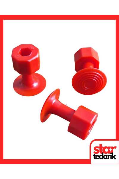 STAR PDR Boyasız Göçük Düzeltme Plastiği 16,1 Mm Kırmızı 10'lu Set