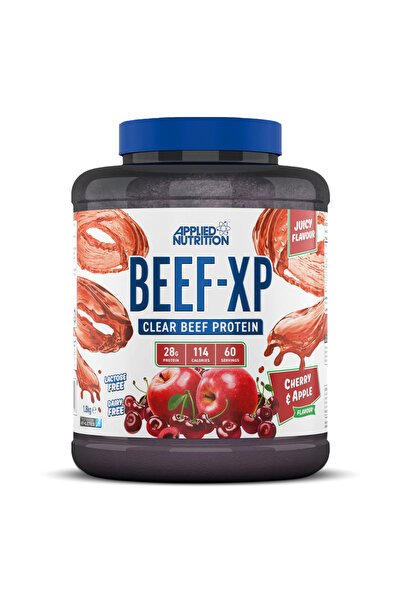 applied nutrition Beef XP Protein Isolate Cherry & Apple Zero Sugar, Low Fat, 1.8kg