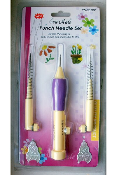 morlalem m Punch Needle Set, PANÇ iğnesi Seti, punch iğnesi