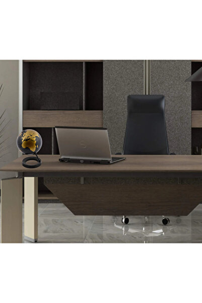 Artı Işıksız Gold Dünya Küre ( Yerküre ) 20 Cm