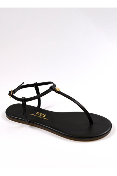 Tkees Black Women's Sandals Tk-8014