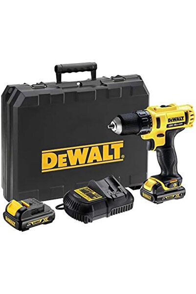 Dewalt 12V 10mm Subcompact Drill Driver with Soft Bag, Yellow/Black, DCD710C2P-B5, 3 Year Warranty
