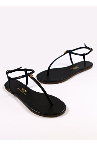 Tkees Black Women's Sandals Tk-8014