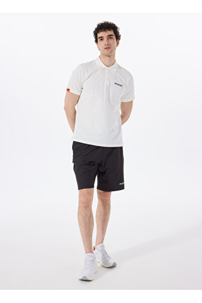 Discovery Expedition D5SM-SHT3720 Siyah Lastikli Bel Relaxed Düz Erkek Şort