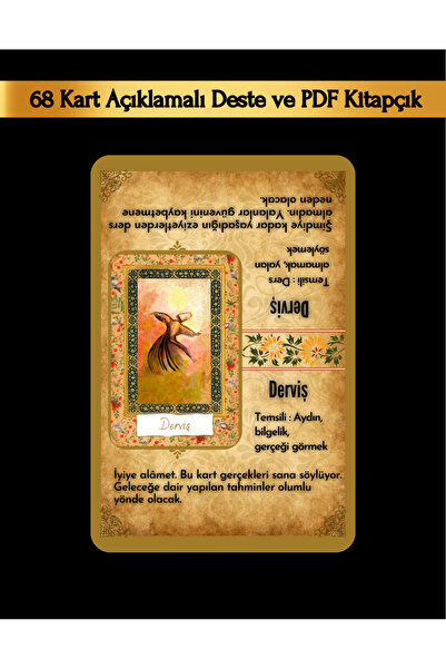 Tarot Serüveni Katina Destesi İzmir Büyücülerinin Sırları Detaylı Açıklamalı Dijital Kitapçıklı Deste