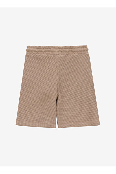 Discovery Expedition Lastikli Bel Basic Bej Erkek Çocuk Şort D5SB-SHT3244