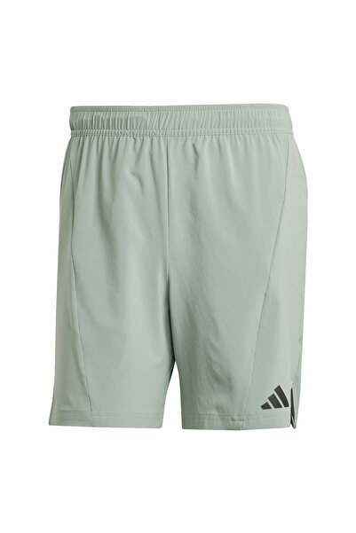 adidas JI8138 D4T SHORT Yeşil Lastikli Bel Regular Fit Düz Erkek Şort
