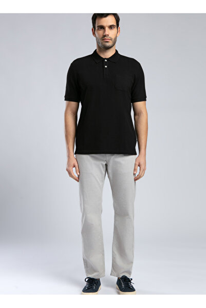 Lee Cooper Black Men's Polo T-Shirt 252 Lcm 242014 Rolan Black