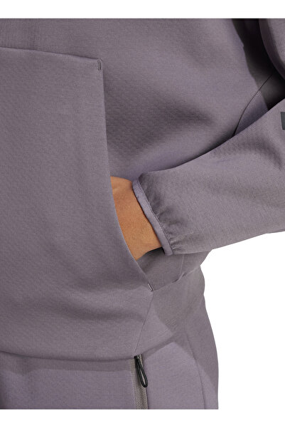 adidas JD5985 W Z.N.E. FZ Морська синя вільна пряма жіноча куртка на блискавці