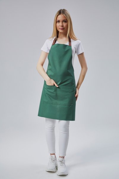 Monki Haus Water and Stain Resistant Cafe, Barista, Hairdresser, Kitchen, Chef, Painter and Florist Aprons Blue Apron