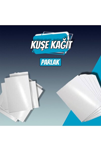 ORCOPY Kaliteli A4 Parlak Kuşe Kağıdı Dijital Baskı,sertifika Ve Fotoğraf Kağıdı 110gr 50 Adet (0,34 KG)
