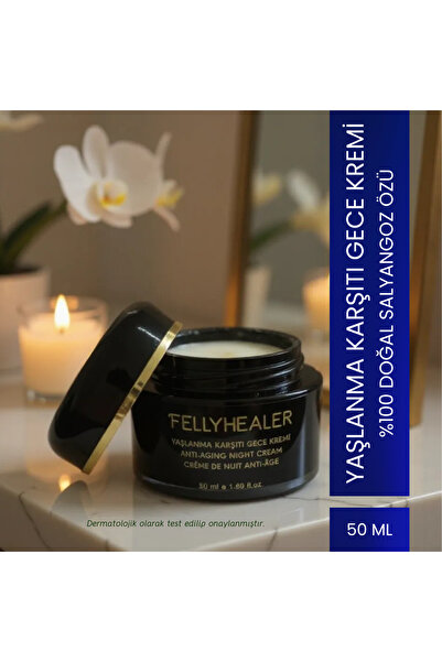 Fellyhealer Salyangoz Özlü Yaşlanma Karşıtı Gece Kremi