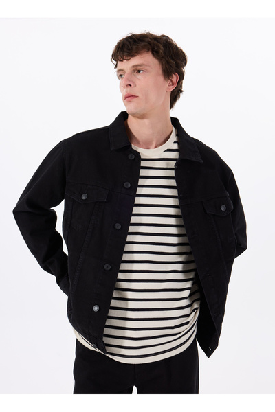 Lee Cooper Men's Denim Jacket 252 LCM 131004 PUEBLA 2 DENIM