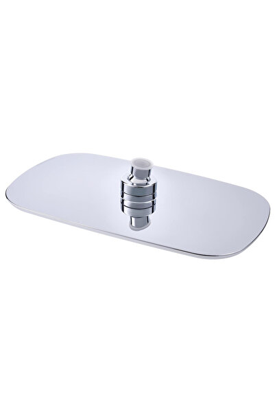 HESANIT ABS Shower Head Oval 30x18cm Chrome, Made in Germany