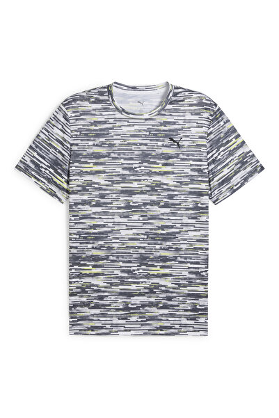 Puma 52671802 M TAD ESSENTIALS AOP Tee P Tricou pentru bărbați cu gât rotund,...