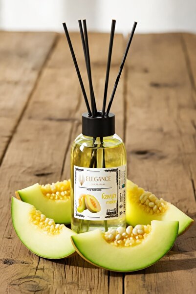 Elegance vip Perfume Özel Fiyat - Kavun Reed Diffuser Bambu Çubuklu Oda Kokusu (55 ML)