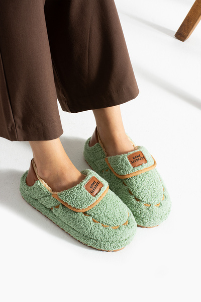 star shoes Fluffy Slippers Home Boots No Sound Sole