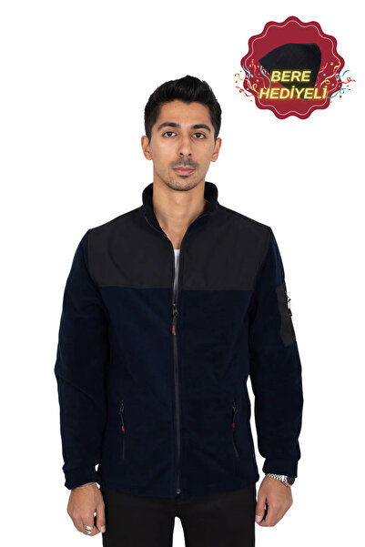 VEGA Navy Blue Three Pocket 280 Gram Universal Softshell Fleece