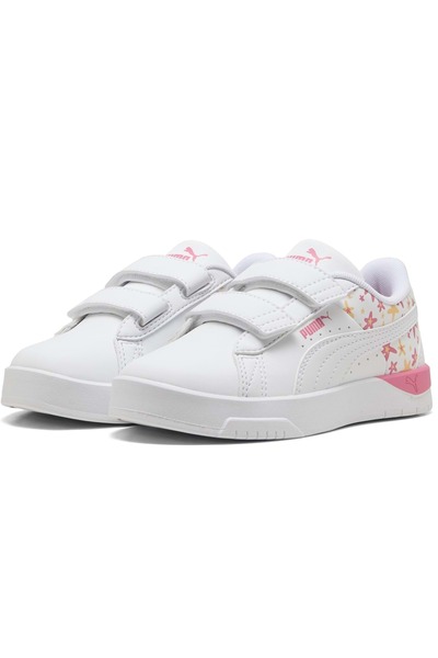 Puma Jada Funky Flowers V PS 400894-02 Çocuk Spor Ayakkabı BEYAZ