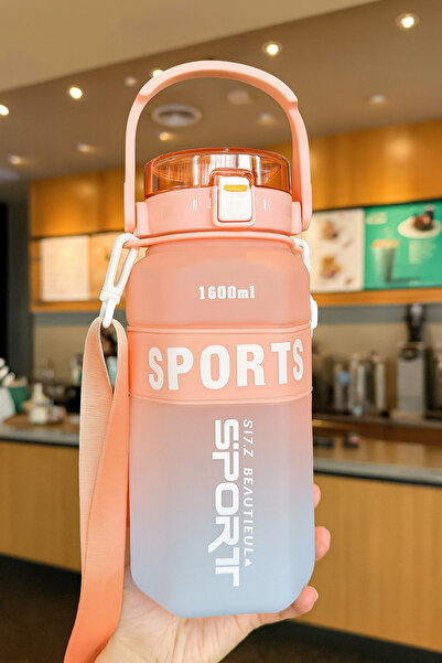 Store Sport Su Matarası 1600 Ml BPA İçermez, Okul/Ofis/Günlük/Hobi