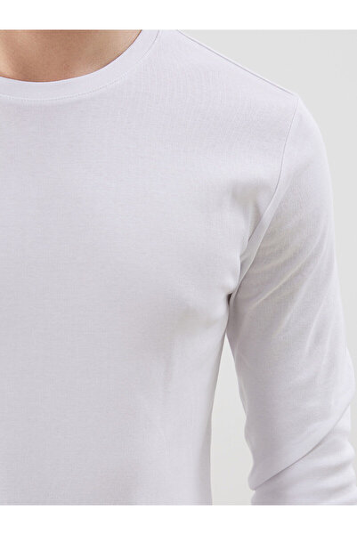 LC Waikiki Cey New Season Crew Neck Basic Long Sleeve Men's T-Shirt