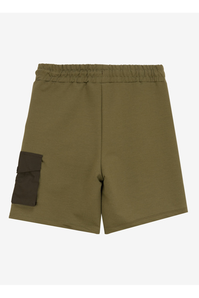 Discovery Expedition Lastikli Bel Basic Haki Erkek Çocuk Şort D5SB-SHT3235