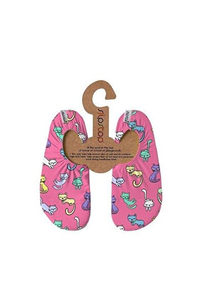 SLIPSTOP Çok Renkli Kız Çocuk Deniz Ayakkabısı Kitties