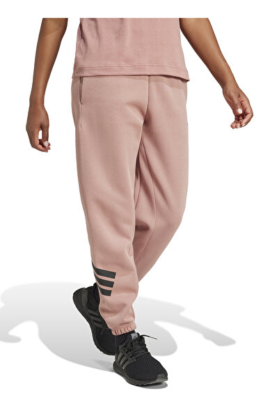 adidas JE0160 W FI 3S REG PT Koyu Pembe Lastikli Bel Regular Fit Düz Kadın Eş...