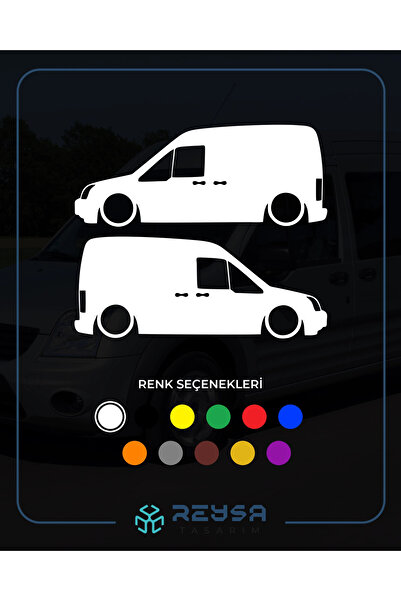 Reysa Tasarım Basık Ford Connect Sticker 16x5 Cm Beyaz