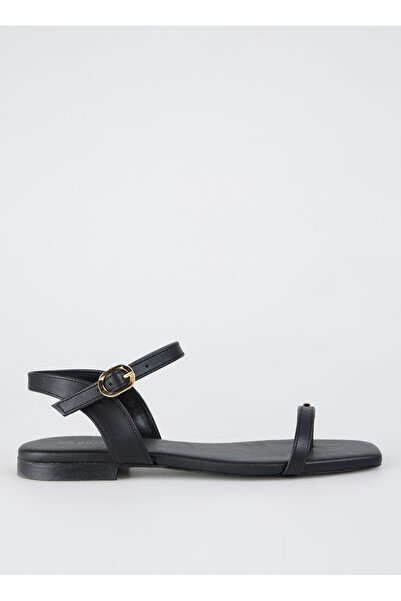 Fabrika Siyah Kadın Sandalet DOROTHEA