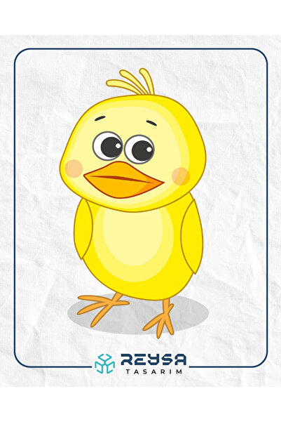 Reysa Tasarım Cute Chick Sticker