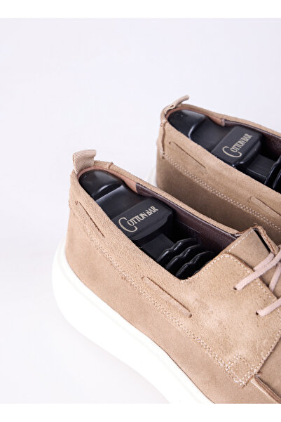 Cotton Bar Bej Erkek Süet Günlük Ayakkabı FARIS-GRAHAM