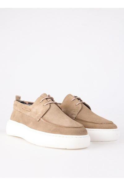 Cotton Bar Bej Erkek Süet Günlük Ayakkabı FARIS-GRAHAM