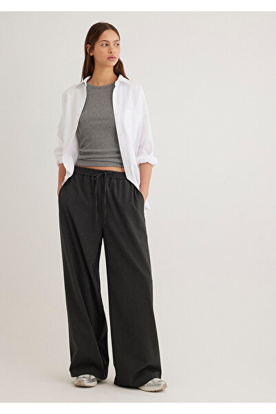 Mavi Széles szárú antracit nadrág 1011060 -87977