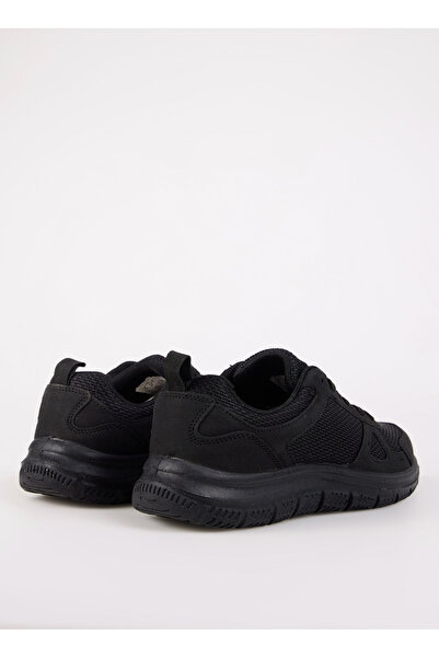 Cotton Bar Siyah Erkek Sneaker RIOL