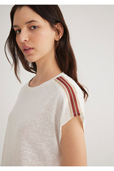 Mavi White T-Shirt Regular Fit / Regular Fit 1612658 -70057