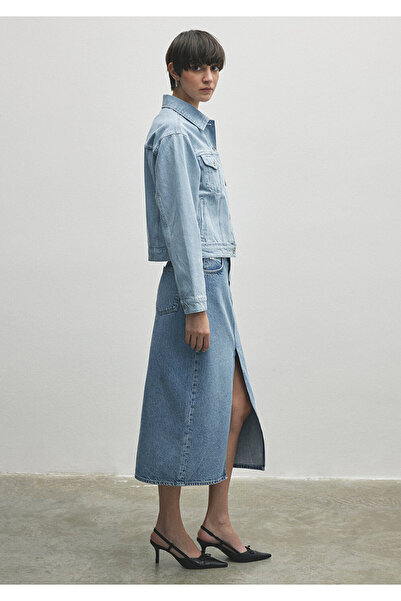 Mavi Megi Premium Buz Jean Ceket 1110389-86747