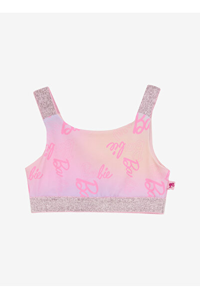 Barbie Baskılı Çok Renkli Kız Çocuk Bluz BRB5SG-BLZ6418