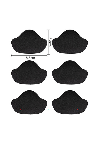Choice Black 6PCS Self Adhesive Repair Patch For Shoes Heel Wear Hole Wear Sp...