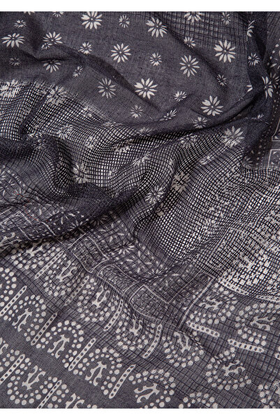 Mavi Tištěný antracitový šál 198884 -82816