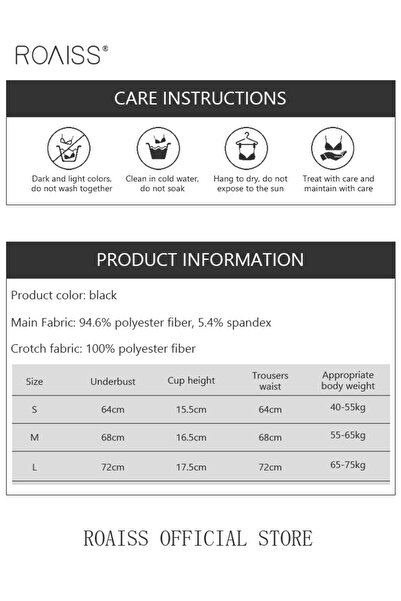 ROAISS Women's Hollow Polyurethane Lingerie