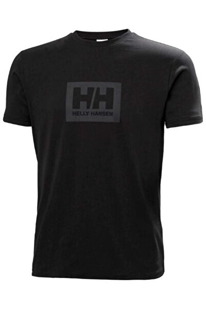 Helly Hansen Hh Box T Erkek Kısa Kollu T-shirt Siyah
