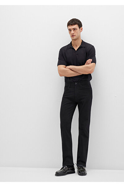 Mavi 177 Schwarze Komfort-Jeanshose 0017783046