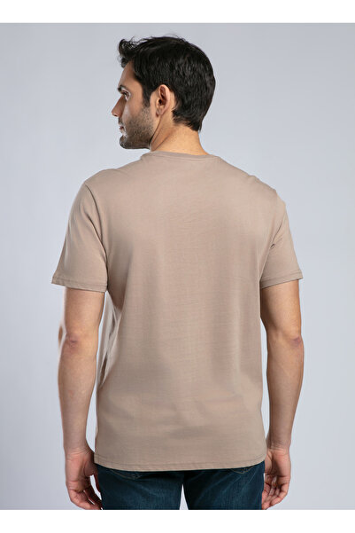 Lee Cooper Ανδρικό μπλουζάκι με λαιμόκοψη με βιζόν 252 LCM 242018 VINCENT VIZON