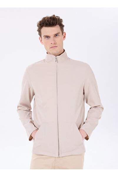 Fabrika Dik Yaka Düz Gri Erkek Sweatmont F5SM-SWT 2704