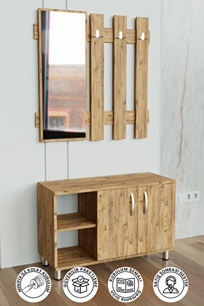 Hediyeler Kapında "Alçin" Ayakkabılık ve Askılık & Portmanto