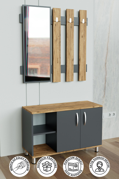 Hediyeler Kapında "Alçin" Ayakkabılık ve Askılık & Portmanto