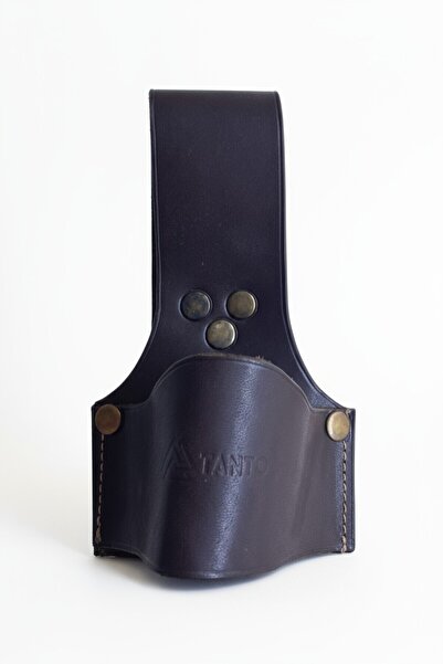 Tantobushcraft Balta Kemer Askısı – El Yapımı Vaketa Deri, Outdoor Taşıma Aks...