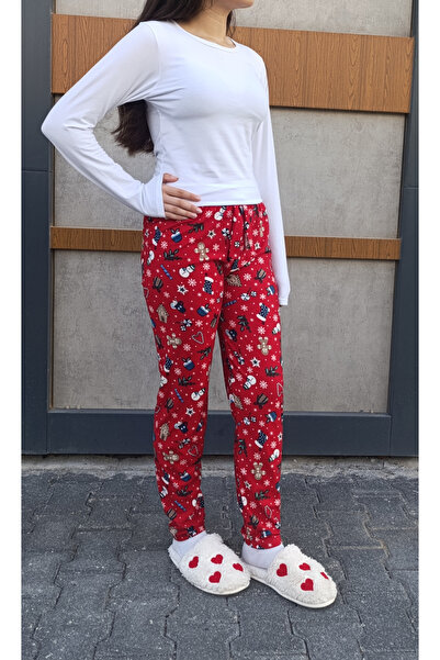 siyalife Suede Winter Soft Textured Women's Pajamas